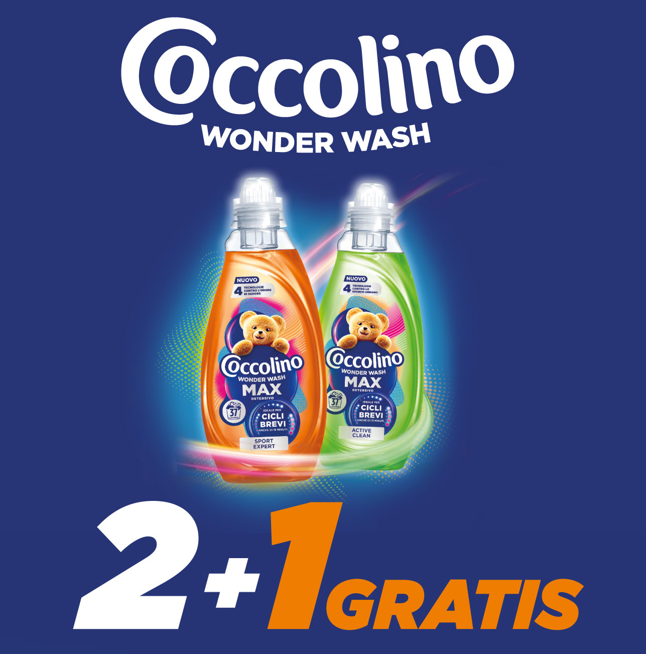 header versione mobile Coccolino Wonder Wash 2+1